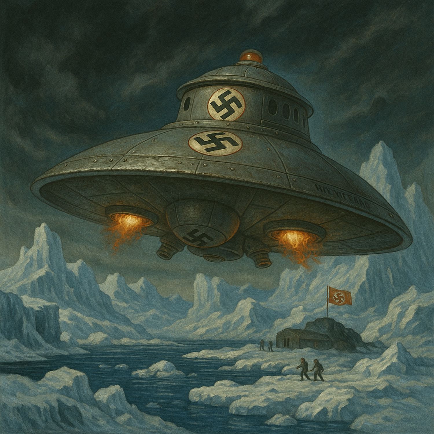 Die Reichsflugscheibe und Neuschwabenland